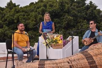 Viva Canarias graba su primer programa en Telde (Foto Francisco Javier Santana)